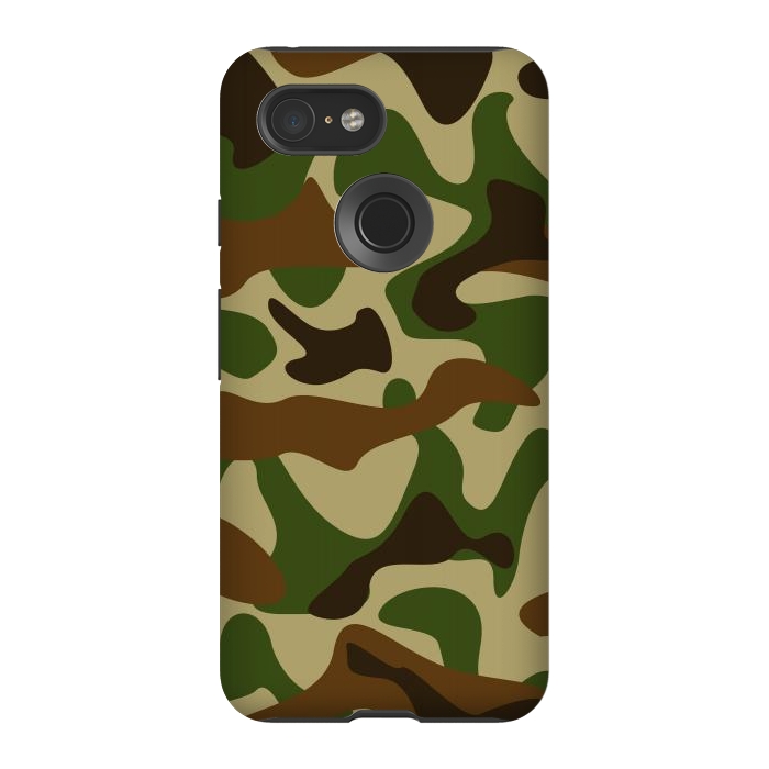 Pixel 3 StrongFit Fashion Camouflage  by ArtsCase