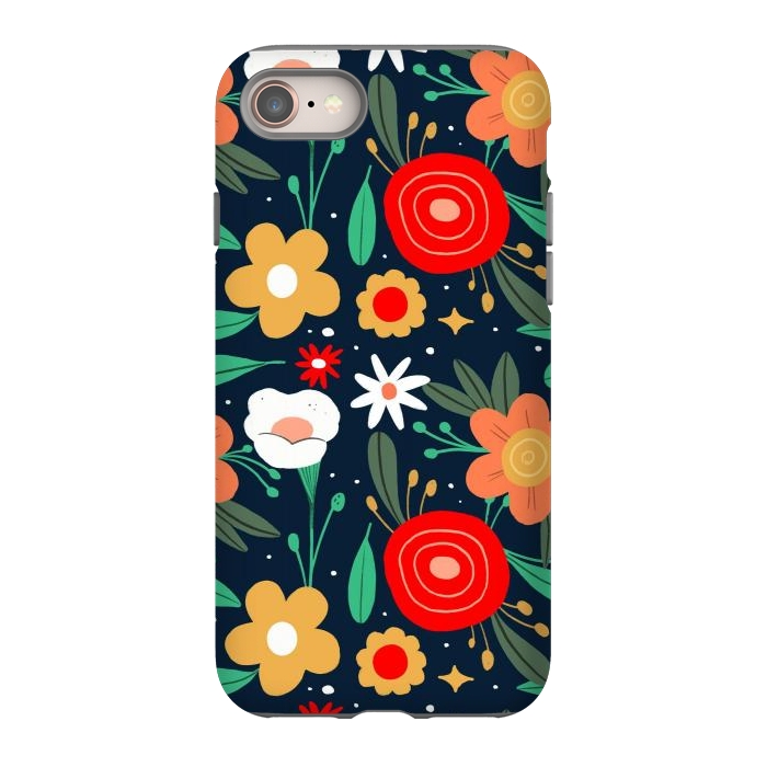 iPhone 8 StrongFit WildFlowers by ArtsCase