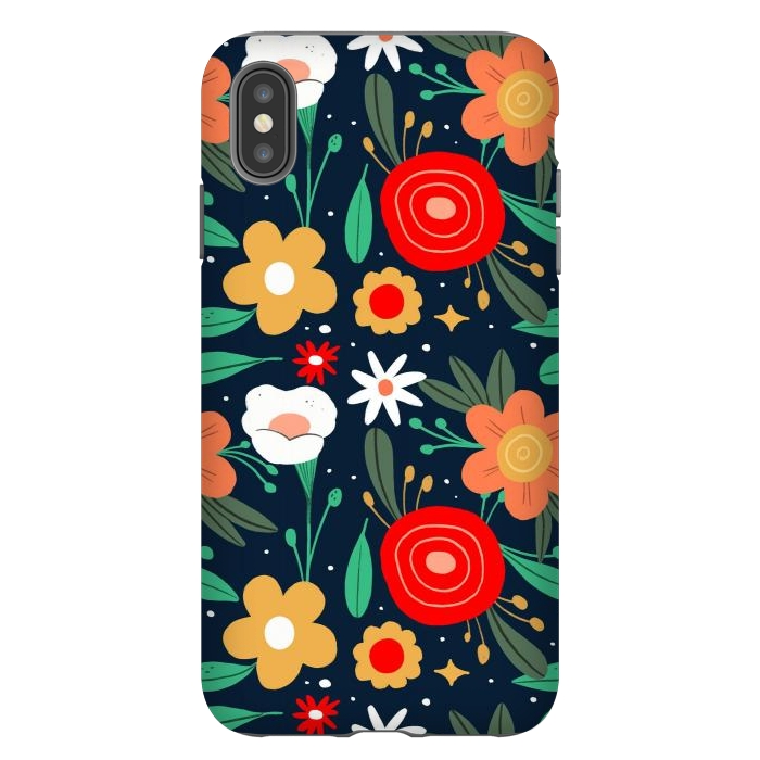 iPhone Xs Max StrongFit WildFlowers by ArtsCase