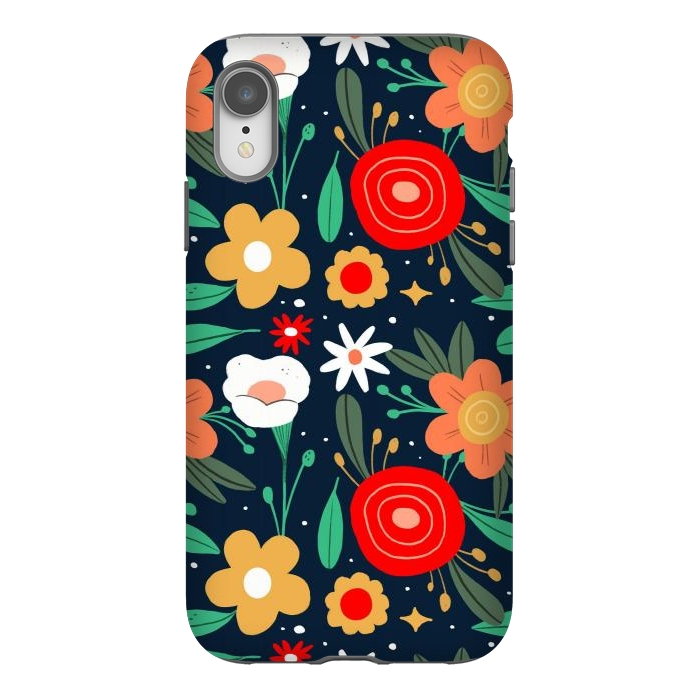 iPhone Xr StrongFit WildFlowers by ArtsCase