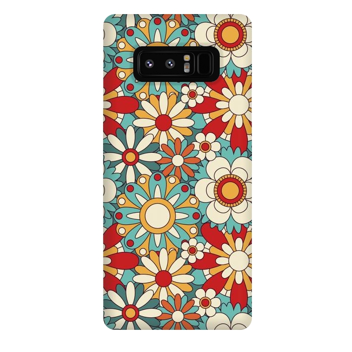 Galaxy Note 8 StrongFit Spring Flowers  by ArtsCase
