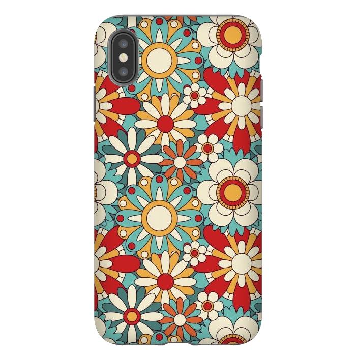 iPhone Xs Max StrongFit Spring Flowers  by ArtsCase