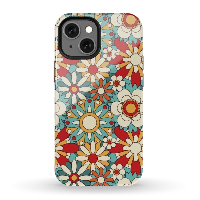 iPhone 12 mini StrongFit Spring Flowers  by ArtsCase