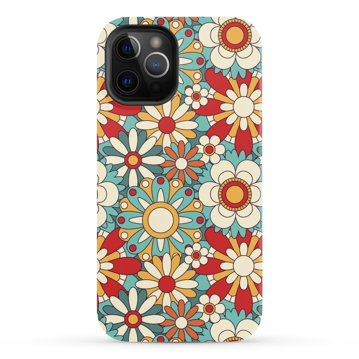 iPhone 12 Pro StrongFit Spring Flowers  by ArtsCase