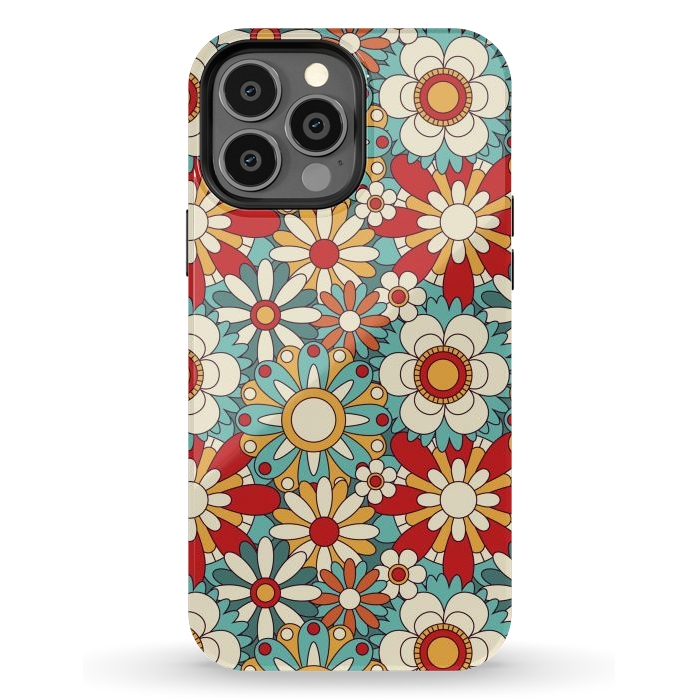 iPhone 13 Pro Max StrongFit Spring Flowers  by ArtsCase