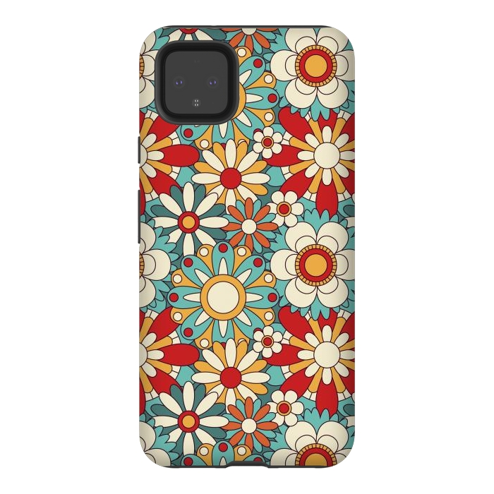 Pixel 4XL StrongFit Spring Flowers  by ArtsCase