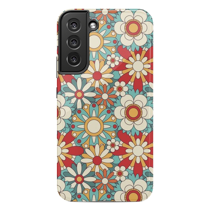 Galaxy S22 plus StrongFit Spring Flowers  by ArtsCase