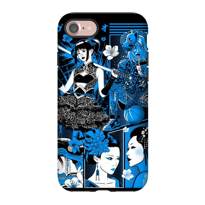 iPhone 7 StrongFit Geisha warriors by Alberto