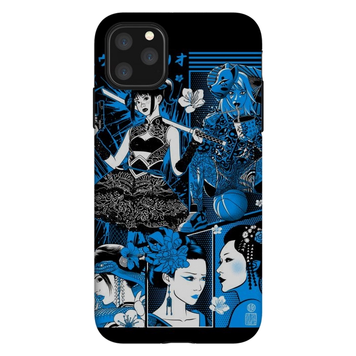 iPhone 11 Pro Max StrongFit Geisha warriors by Alberto