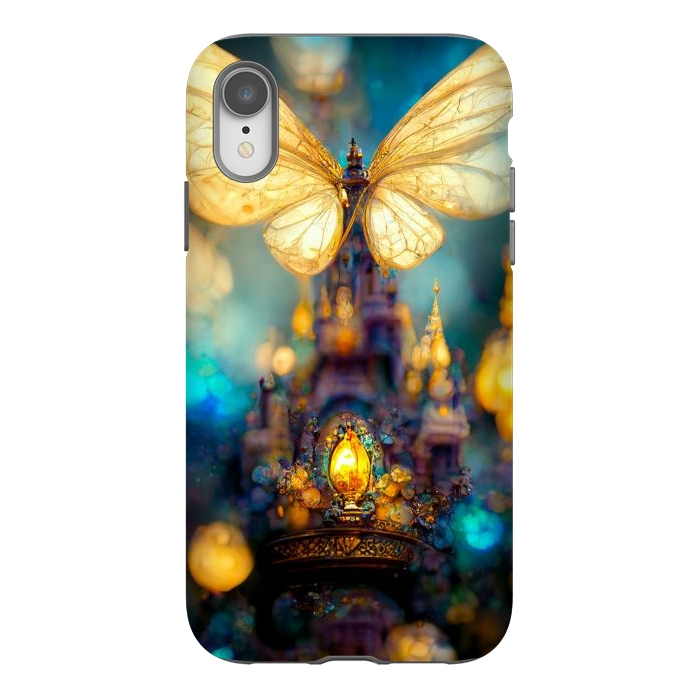 iPhone Xr StrongFit Fairy castle by haroulita