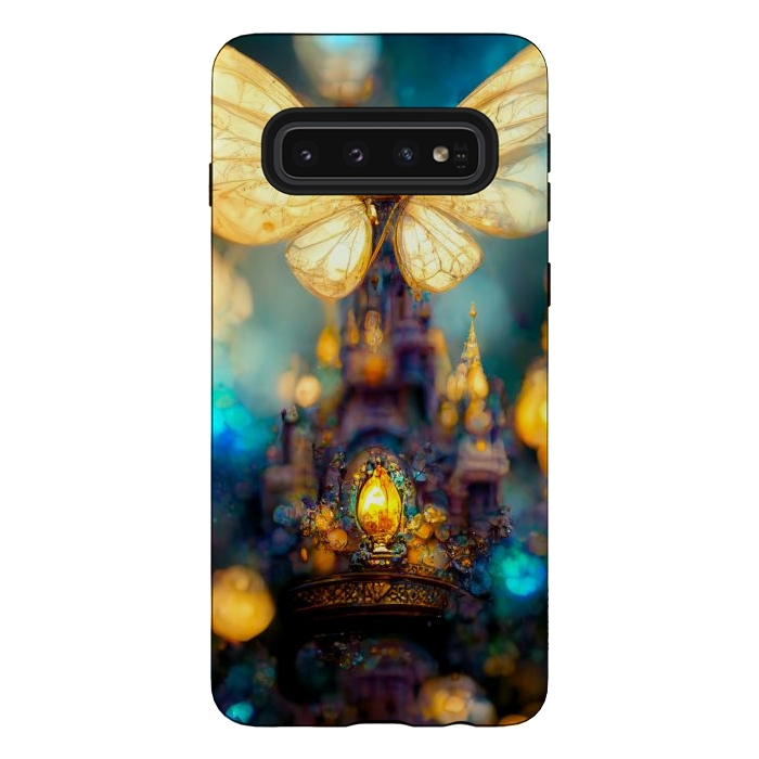 Galaxy S10 StrongFit Fairy castle by haroulita