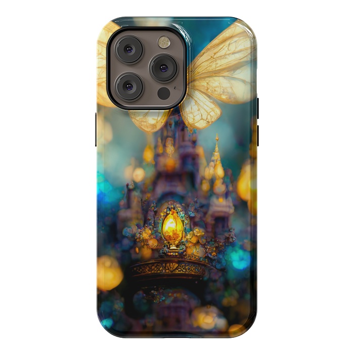 iPhone 14 Pro max StrongFit Fairy castle by haroulita
