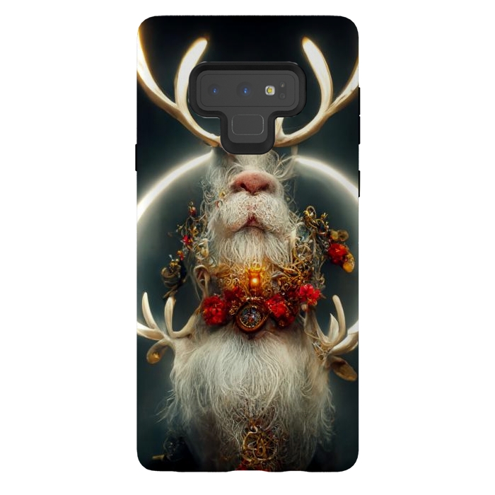 Galaxy Note 9 StrongFit Santa reindeer by haroulita