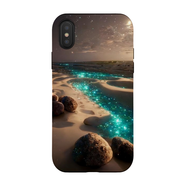 iPhone Xs / X StrongFit fantasy beach by haroulita