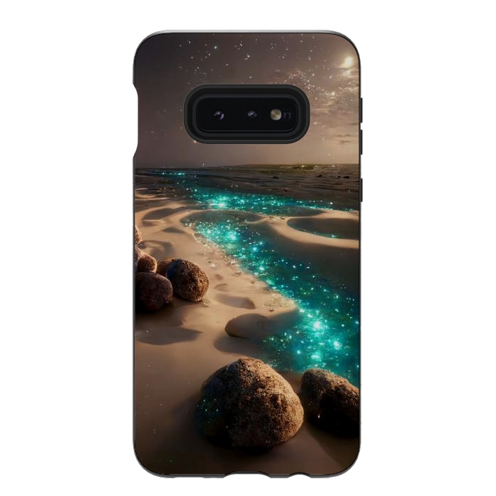 Galaxy S10e StrongFit fantasy beach by haroulita
