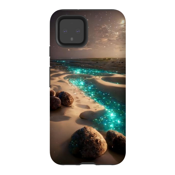 Pixel 4 StrongFit fantasy beach by haroulita