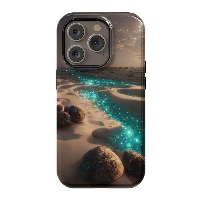 iPhone 14 Pro StrongFit fantasy beach by haroulita