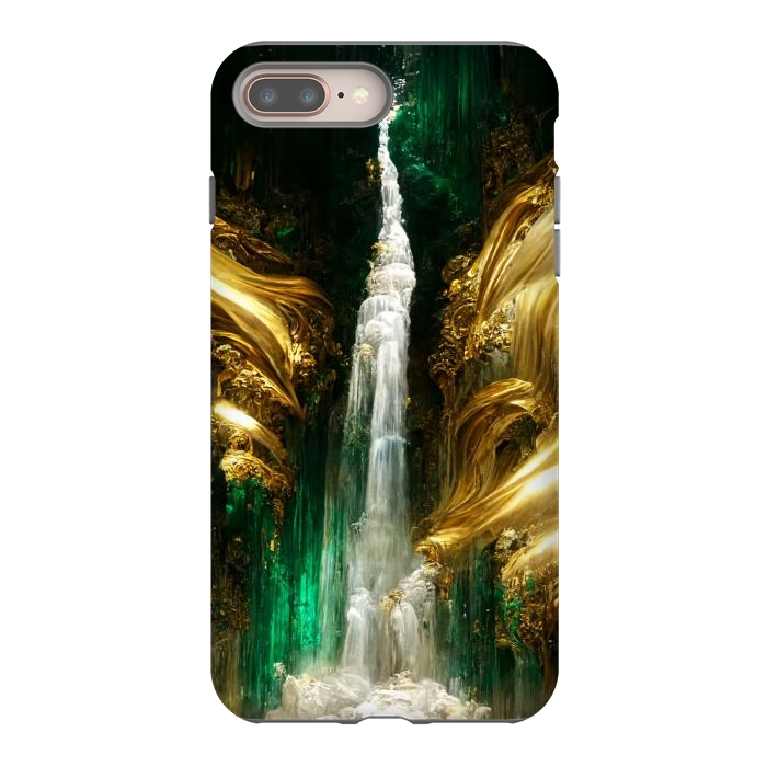 iPhone 7 plus StrongFit sparkle waterfall by haroulita