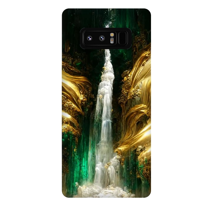 Galaxy Note 8 StrongFit sparkle waterfall by haroulita