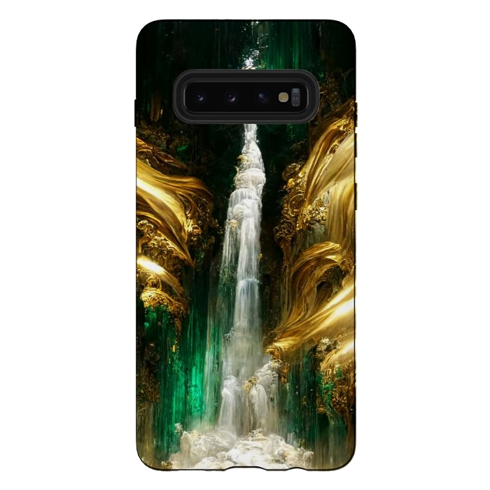 Galaxy S10 plus StrongFit sparkle waterfall by haroulita