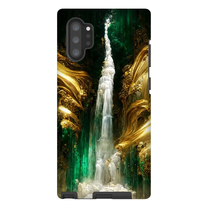 Galaxy Note 10 plus StrongFit sparkle waterfall by haroulita
