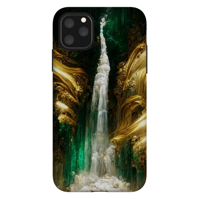 iPhone 11 Pro Max StrongFit sparkle waterfall by haroulita