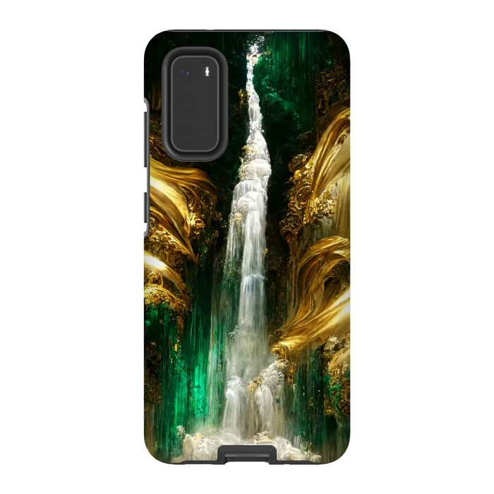 Galaxy S20 StrongFit sparkle waterfall by haroulita