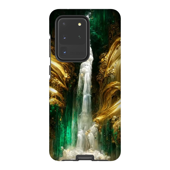 Galaxy S20 Ultra StrongFit sparkle waterfall by haroulita