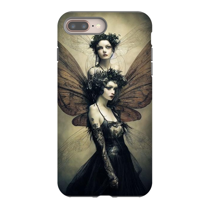 iPhone 7 plus StrongFit vintage fairies by haroulita