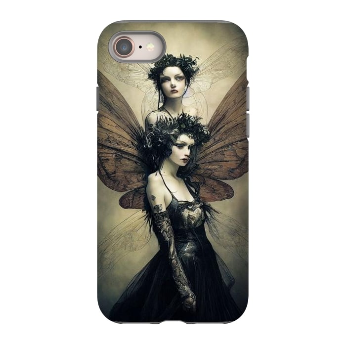 iPhone 8 StrongFit vintage fairies by haroulita