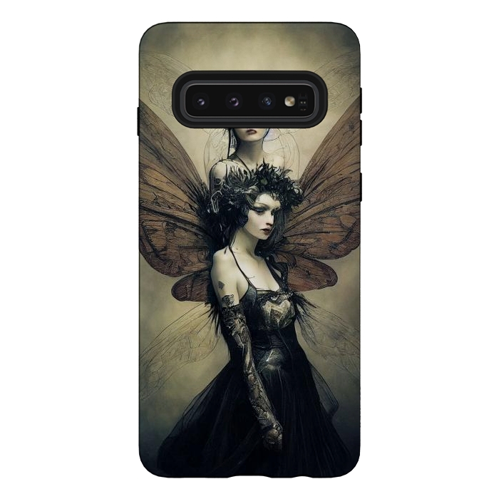 Galaxy S10 StrongFit vintage fairies by haroulita