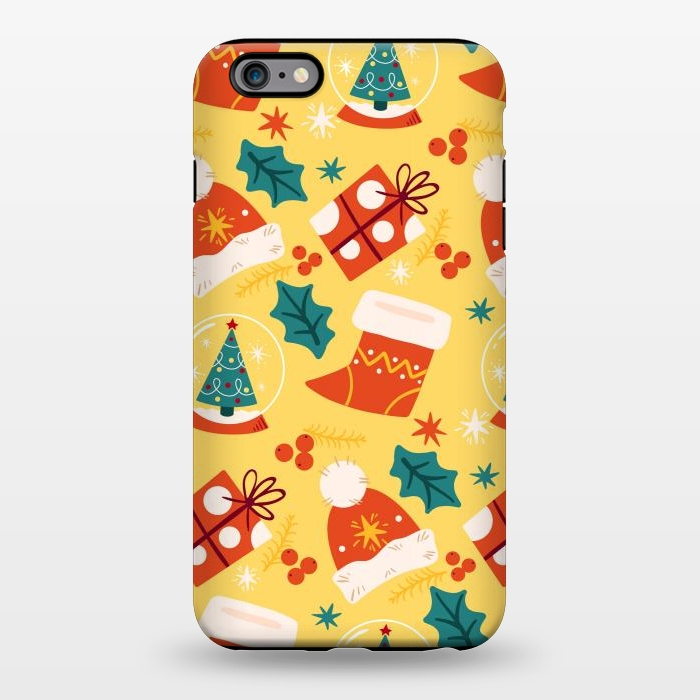 iPhone 6/6s plus StrongFit Christmas Boots and Hats by ArtsCase