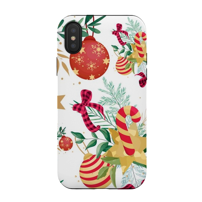 iPhone Xs / X StrongFit Christmas Fund by ArtsCase