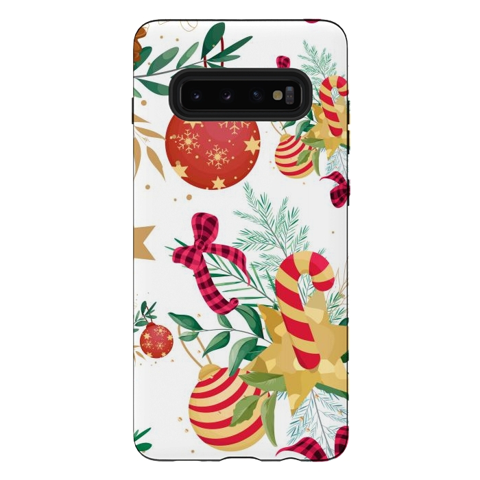 Galaxy S10 plus StrongFit Christmas Fund by ArtsCase