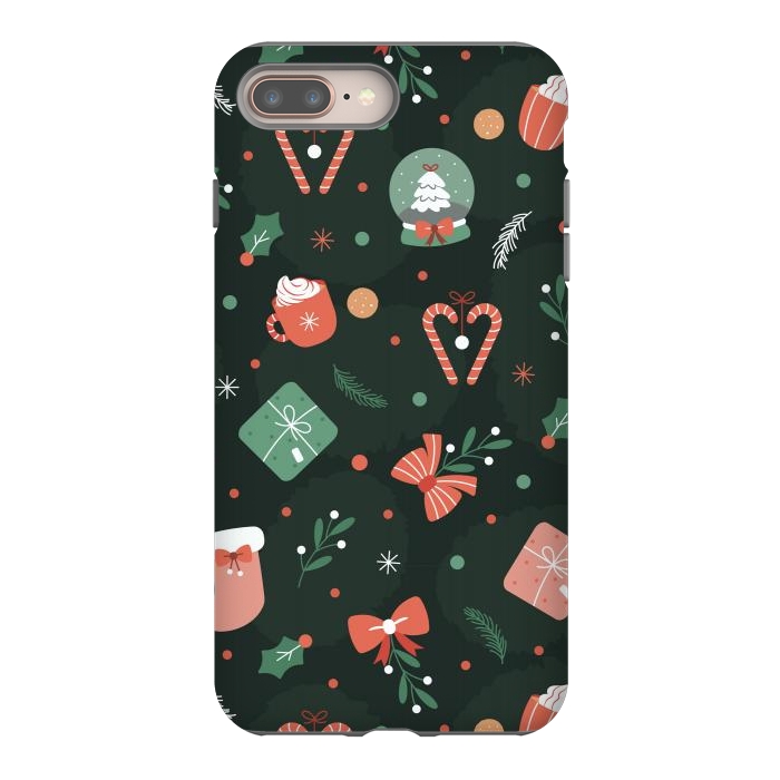 iPhone 7 plus StrongFit Christmas Objects by ArtsCase