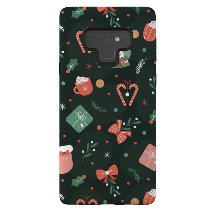 Galaxy Note 9 StrongFit Christmas Objects by ArtsCase