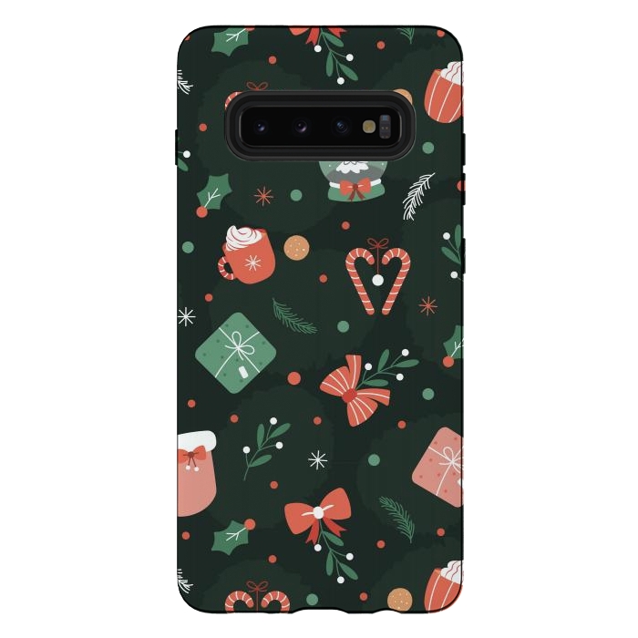 Galaxy S10 plus StrongFit Christmas Objects by ArtsCase