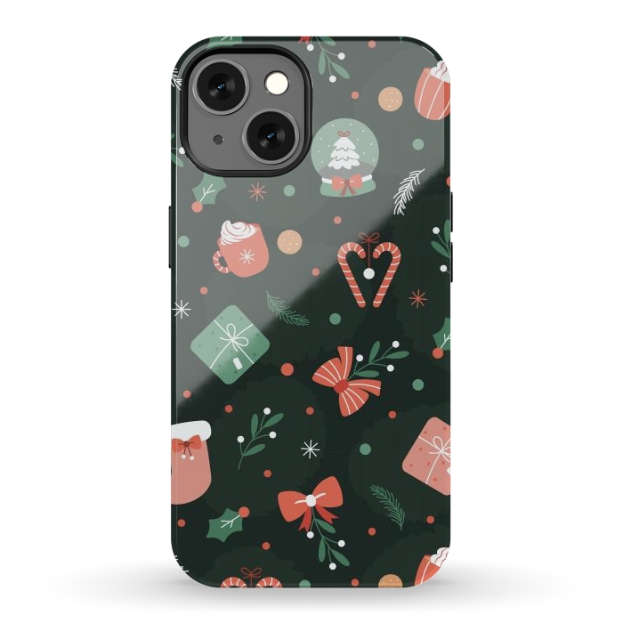 iPhone 13 StrongFit Christmas Objects by ArtsCase