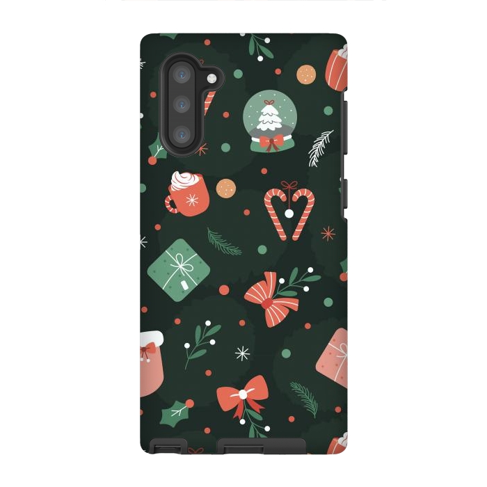 Galaxy Note 10 StrongFit Christmas Objects by ArtsCase