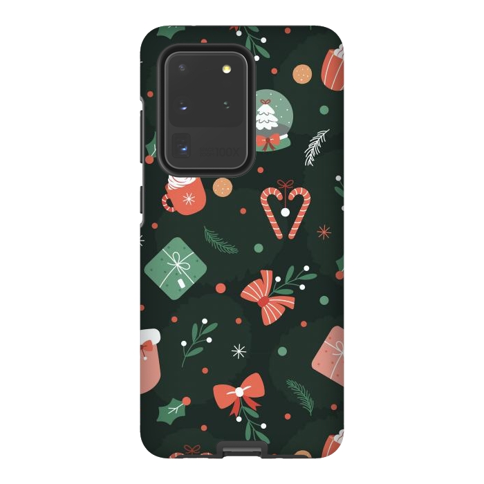 Galaxy S20 Ultra StrongFit Christmas Objects by ArtsCase