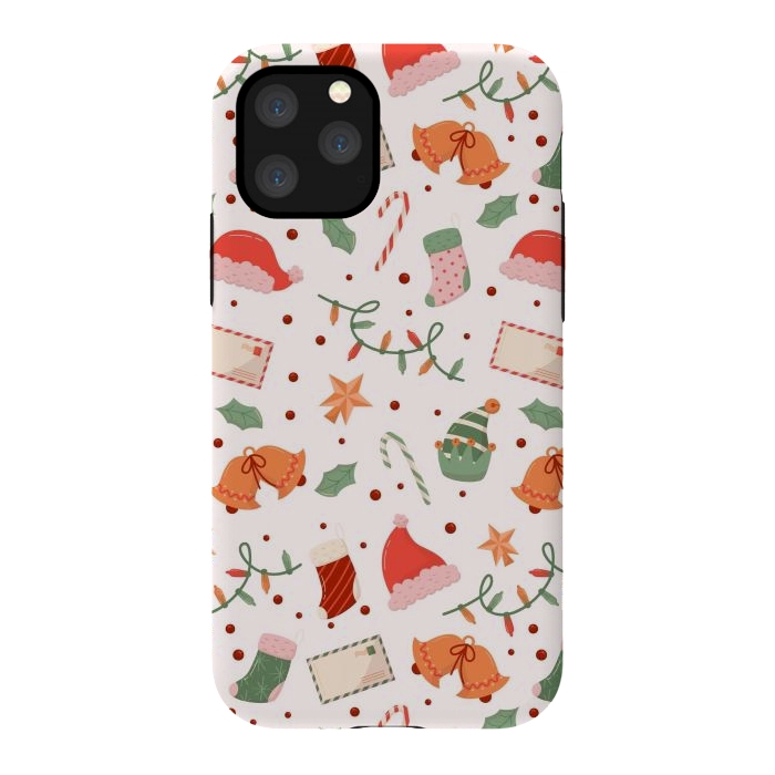 iPhone 11 Pro StrongFit Christmas Pattern XXXXX by ArtsCase