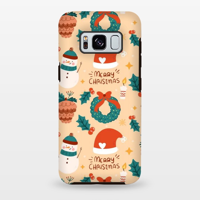 Galaxy S8 plus StrongFit Merry Christmas IV by ArtsCase