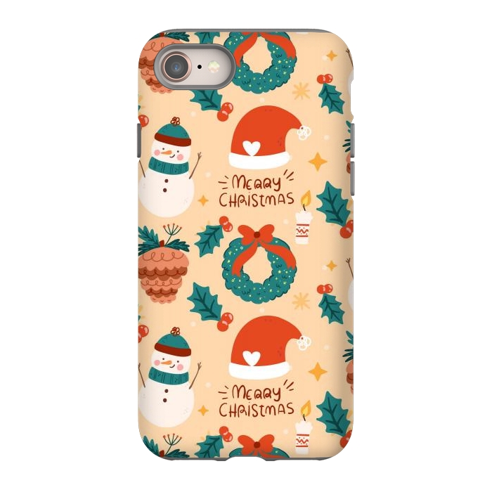 iPhone 8 StrongFit Merry Christmas IV by ArtsCase