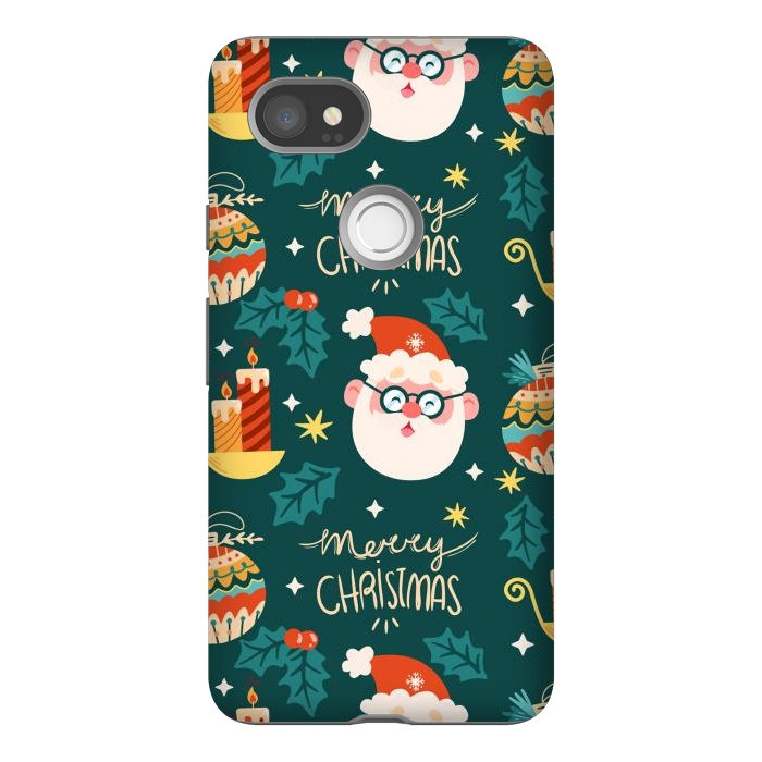 Pixel 2XL StrongFit Merry Christmas VII by ArtsCase