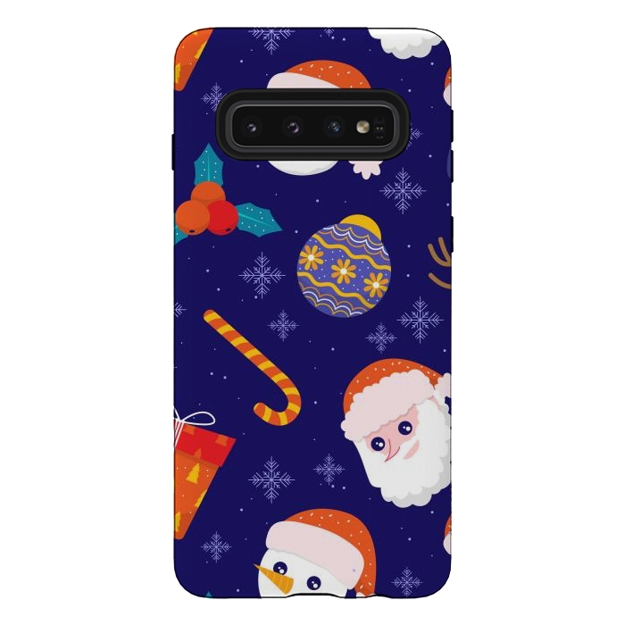 Galaxy S10 StrongFit Winter at Christmas by ArtsCase