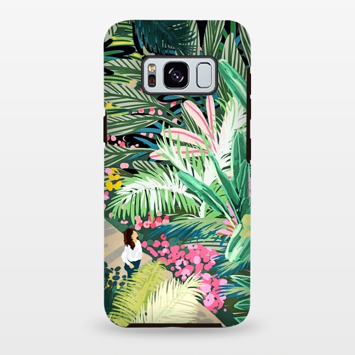 Galaxy S8 plus StrongFit Bohemian Jungle by Uma Prabhakar Gokhale
