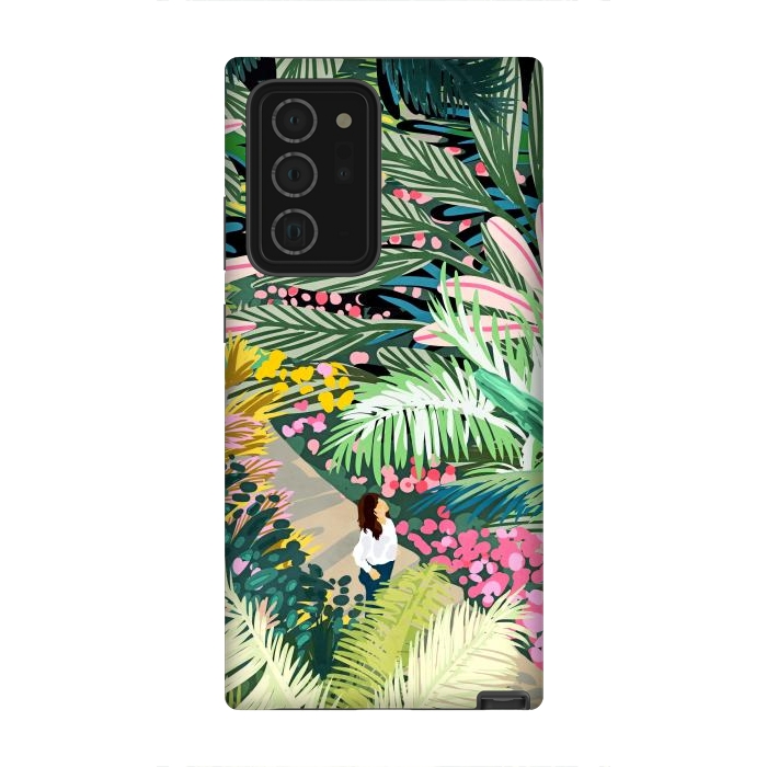 Galaxy Note 20 Ultra StrongFit Bohemian Jungle by Uma Prabhakar Gokhale