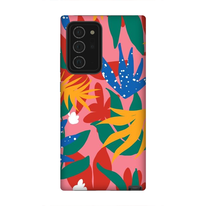 Galaxy Note 20 Ultra StrongFit Blush in The Jungle by Uma Prabhakar Gokhale