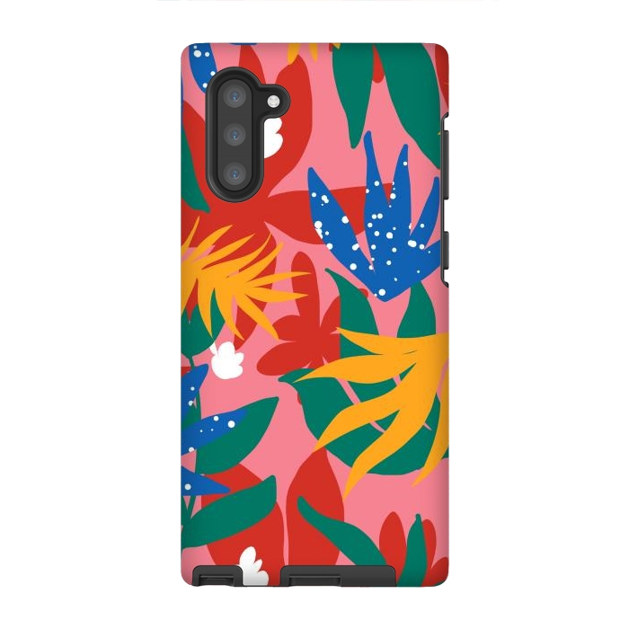 Galaxy Note 10 StrongFit Blush in The Jungle by Uma Prabhakar Gokhale