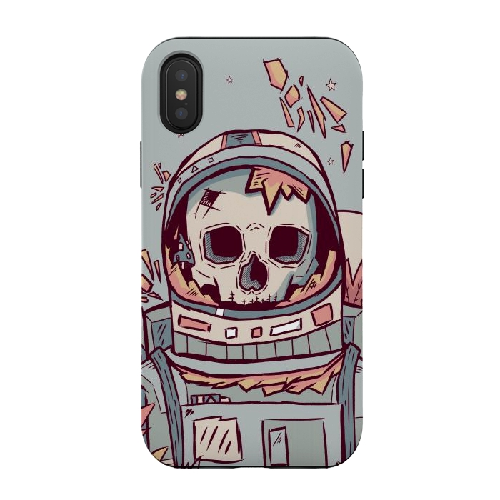 iPhone Xs / X StrongFit Forgotten astronaut by Steve Wade (Swade)